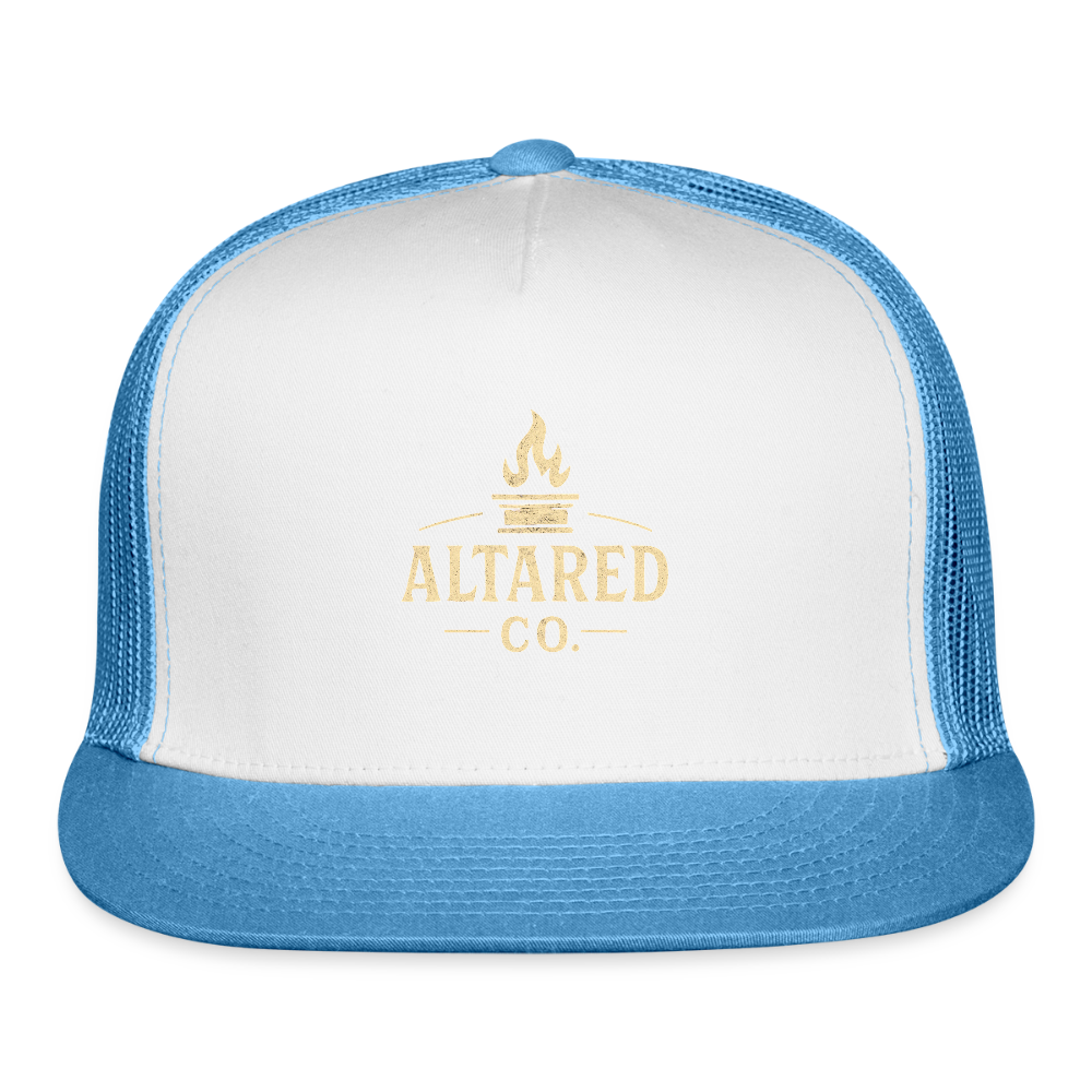 ALTARED CO. Trucker Hat - white/blue