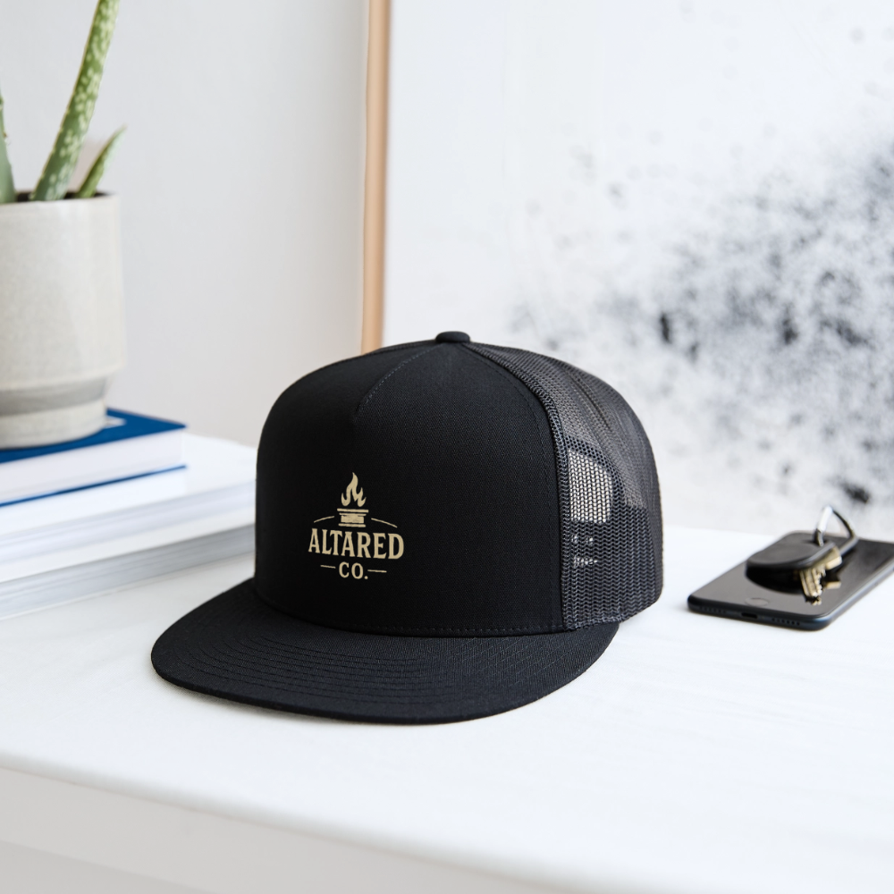 ALTARED CO. Trucker Hat - black/black