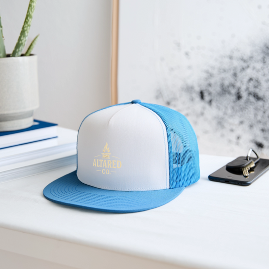 ALTARED CO. Trucker Hat - white/blue